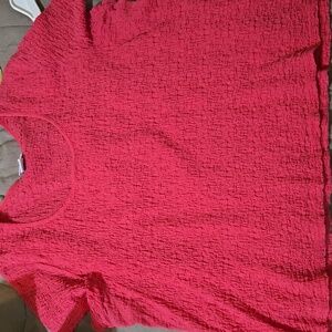 Jaclyn Smith Bundle Of 4 Textured Cap Sleeve Tops